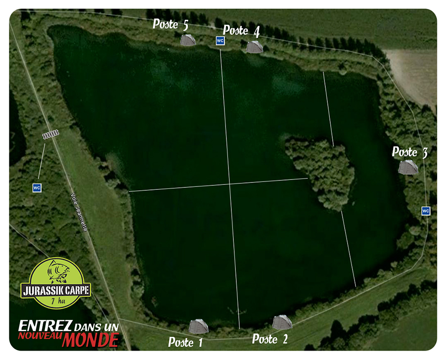 Photo de Jurassik Carpe - Etang 3